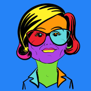 Pop art remote portraits are Virtual gift ideas