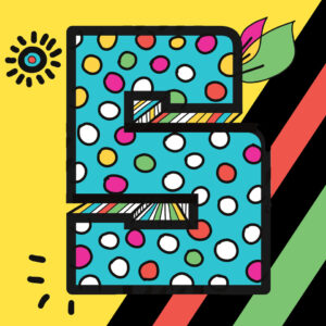 Exemple de réalisation individuelle produite lors d'une super animation team building pop art digitale à distance lors d'un événement à la demande