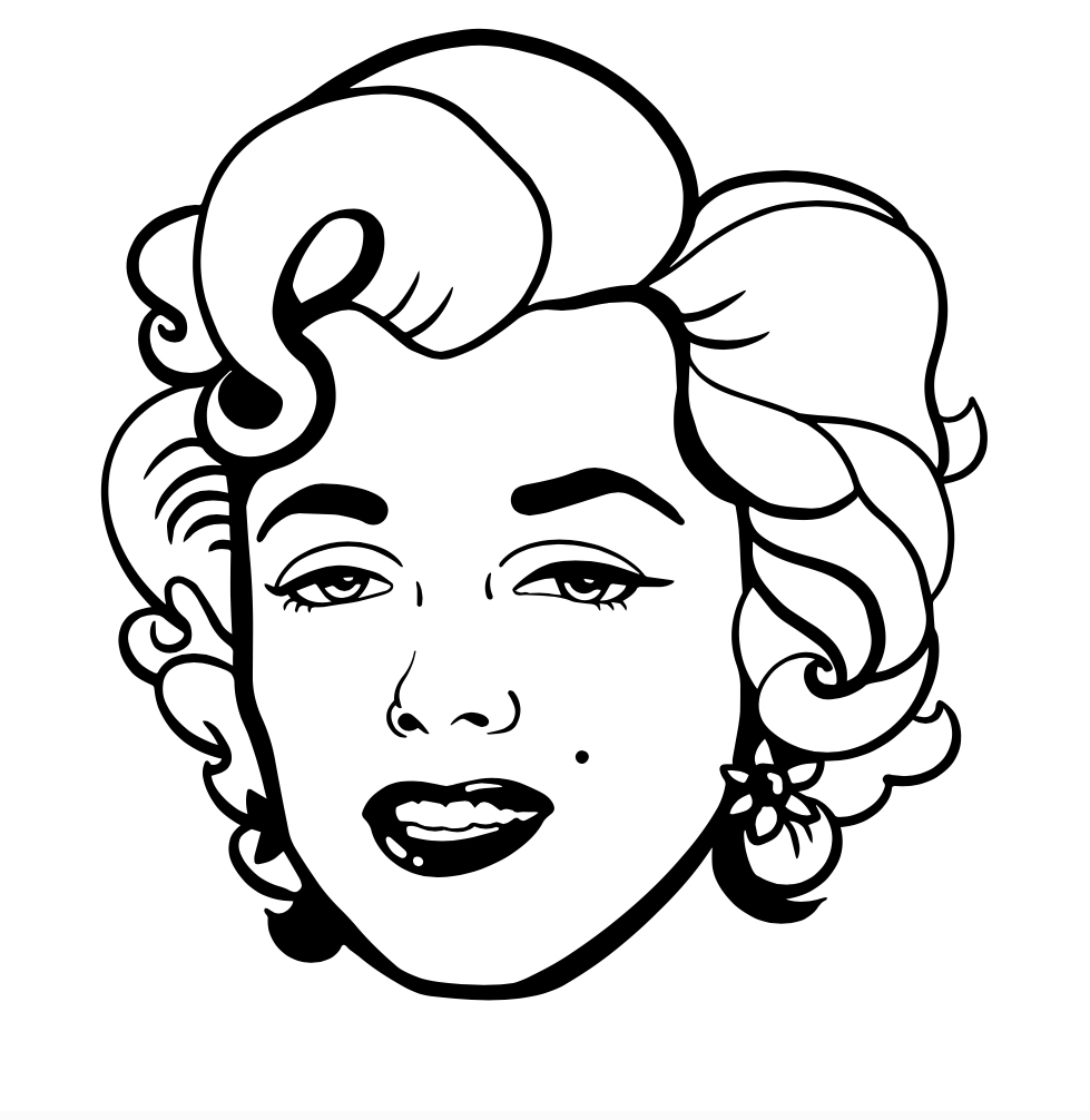 Marilyn Portrait digitally done by aNa artist