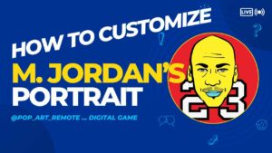 Pop Art How to customize Michael Jordan’s portrait video