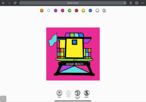 Pop art iconic miami lifeguard tower local Entertainment