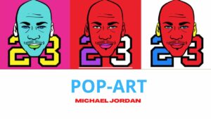 POP ART - MICHAEL JORDAN EASY DIGITAL PORTRAIT PAINTING